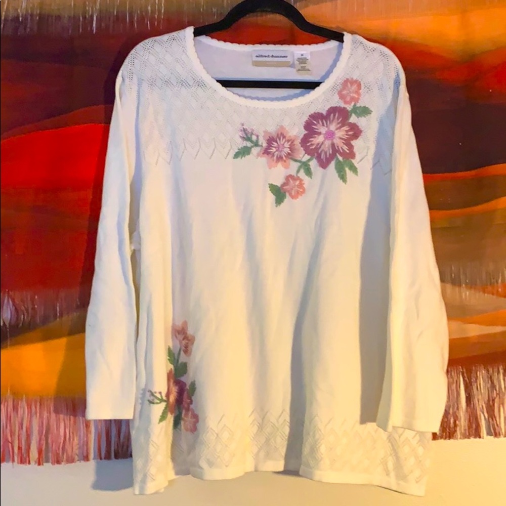 Floral Sweater